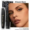 Mascara eyelash mascara long lasting waterproof lash mascara Voluminous eyelash mascara Instant Silk Fiber Lash Mascara for women L410