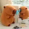 22 cm Simulation Tiere mit dehnbarem Nasenschleim Capibara Fluffy Doll süße rotzige Capybara Plüschspielzeug Kinder Geburtstag Geschenke