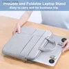 Outros componentes do computador Mini laptop de liga de zinco portátil com 2 ângulo ajustável laptop invisível stands adequados para laptops MacBook Y240418