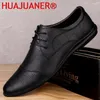 Casual Shoes 2024 Derby Men Business Formal Office Footwear Genuine Leather Male Comfortable Designer Dress Spring Autumn Oxford