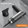 Secador de cabello iónico soplador rotativo rotario secador y secador de pelo de viento frío para el cabello seco rápido