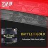 729 Friendship Battle 2 Gold Tabell Tennis Rubber Tacky Professional Pimples-In Ping Pong Rubber for Intermediate and Advanced 240419