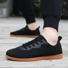 Casual Shoes Men Breathable Vulcanize Flat Sport Man Fitness Comfortable Loafers Designer Sneakers Walking Footwear