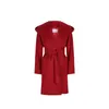 Designer płaszcz damski kurtki wełniane mieszanki wełny płaszcze maxmaras kurtka kurtka pojedyncza piersi solidny kolor damski wełniany wiatr wełniany y3qe