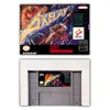 Gra akcji kart dla Axelay USA lub EUR Version Washerd Dostępne dla konsol gier SNES SNES