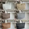 Projektantka tkana torebka nowa torba mody stała kolory duża pojemność torba na zakupy torba podróży Cyx041801