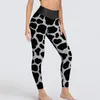 Women's Leggings Dalmatian Dog Sexy Animal Print Fitness Running Yoga Pants Push Up Stretchy Sports Tights Women Novelty Custom Leggins