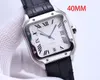 new Square Watches 40mm Stainless Steel Mechanical Watches Case and Bracelet Fashion Mens Male Wristwatch