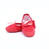 Dance Shoes Girls Women Ball Room Ballet Slippers For Children Kids Canvas Gymnastics Sneakers DS073