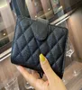 Women designer Lussuoso Porta di alta qualità Cluth Cluth Classic Passport Tollet Wool Whole Check Book Genuine in pelle originale9102854
