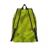 Sac à dos mousse imprimé adolescent tropical palmiers ponds légers sac à dos en polyester sacs de lycée