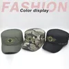 Boll Caps Camo Tactical Flat Top Hat Men's and Women's Baseball Special Forces Cap Five Point Star broderad solvisir