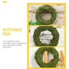 Decorative Flowers Moss Ring DIY Plants Wreath Material Christmas Hoops Dream Catcher Circle Frames Rattan Rings Front Door Decor