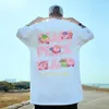 Fashion Ghost Designer Fat Loose Mens T-shirt Femme décontractée Shirts Streetwear Summer Crew Surdimension Nec