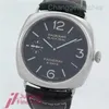 Designer Wristwatch Luxury Watches Automatic Mens Mens Watchofficine Pererei # 039;Radiomir Black Seal 8 jours PAM00609 EDELSTAHL / AUFZUG / LEDERWL7GR7