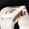 Richardmills Watches Mechanical Watch Chronograph Wrist Swiss Made Mills Womens Series RM 0701 Black Lip 18k Rose Gold Snö Diamond Automatic Mechanica