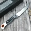 Coltelli bm 15500 panca portatile d2 in acciaio in acciaio masso coltello fisso g10 manico esterno da caccia in campeggio coltellino edc strumento