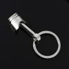 2017 moteur de mode Piston Keychain Polished Chrome Creative Hot Auto Parts Modèle Key Chain Ring Key Fob Keyring ZZ