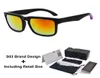 Дешевые солнцезащитные очки для мужчин спортивные велосипедные очки Desinger Sun Dazzle Color Mirrors Очки 18 цветов с розничной коробкой 8887737
