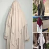 Исламская одежда Женщины мусульманская равнина Химар Хиджаб Шарф Шарф головного покрытия Молитва головная одежда Дубай Саудовская Турция Хиджабс Никаб Никаб240403