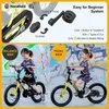 Bikes Kids Innovation 2-in-1 Balance Pedal arning Bicyc 12/14/16/18 Inch for Boys Girls Ages 3-9 Years Multipors L48