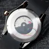 Wristwatches 2024 Luxury Bubble Watch Vintage Automatic Watches Men 46mm Mechanical Art Eye Ball Dial Clocks Designer Reloj Hombre