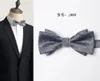 Bow tie mens business dress double bow groom wedding British womens accessories black red suit set 240403