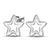 Stud Earrings Luxury Double Star Women Brincos Para As Mulheres Boucle Cute Minimalist Ohrstecke For Silver Plated Earring