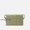 Womens Designer Cassette Cross-body Bag BotegaVeneta Luxury Small/Classic Intreccio Leather Cross Body Bag Single Interior Zip Pocket Magnetic Closure 9S2A