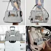 Cat Carriers Crates House Pet Tarrier Portable Cat и выполняет Outoin Ba -воздушный автомобиль Pet Carry Ba L49