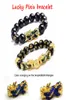 ブレスレットFeng Shui Obsidian Stone Crowns Black Bixie Wealth Lucky Braceter Men Women Unisex6327930