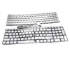 Teclado de luz de fundo dos EUA para HP Modelo 17-CG 17-CG008CA Cor de prata