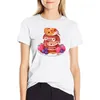 Polos femminile T-shirt fritte per pancakes da donna magliette da donna per donne vestiti da donna in forma libera