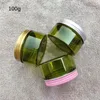 Storage Bottles 10/30/50pcs 100ml 120ml 150ml Empty Cream Jar Seaweed Sleep Mask Bottle Plastic PET Green Cosmetic Container Makeup Box