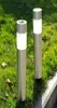 Solar Pathway Stake Lights Bollard Lawn Solar Lights Outdoor rostfritt stål Solar Garden Lights For Pathway Walkway6675917