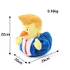 Creative Trump Plush Suit Duck Plush Dolls Decorations 2024 Election