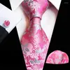 Bow Ties Loldeal Trzyczęściowy zestaw Paisley Fashion Business Men's Tie