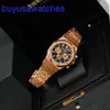 AP Pilot Wrist Assista Royal Oak Series 26331 Or Watch de Men's Watch 18K Rose Gold Automatic Mechanical Sports World Luxury Watch Diâmetro 41mm