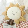 Подушка милая солнечная луна звезда форма мягкая фаршированная домашняя рукавочная рукавица игрушки бросают комнату декор декор подарки для душа кукла детского душа кукла