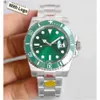 Factory Deluxe Wristwatches Men Ity Watch Automatic Hine Sapphire Watches Eta 2836 Movement Ceramic Bezel 116610 Model Stainless Steel Luminous
