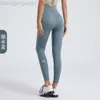 DEGINER ALS YOGA ALOE PANT CHEGGINGS YOGA Nuovo squalo alto alto per la donna un pezzo adatto addomintimesso al fianco dei pantaloni coltivati sportivi