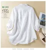 Women's Blouses Chinese Style Shirt Summer Cotton Linen Vintage Loose Embroidery Women Tops Fashion Clothing YCMYUNYAN