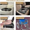 Pillow 2024 Donut Inflatable Seat Hemorrhoid Pad For Office Chair Car Wheelchair Pain Relief Good Comfort