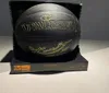 Spalding 24K Black Mamba Merch Basketball Ball Camouflage Gedenkausgabe Wege Resistente Größe 7 Graffiti Gelbgrün Trend 3110618