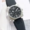 Bell and Ross Designer Men Mase Sports Wrist Watches Automatyczne mechaniczne zegarek na rękę Wysokiej jakości luksusowa marka chronograph zegar zegar ze stali nierdzewnej Mens WA