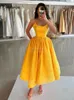 Party Dresses Smileven Gold Evening Strapless A Line Ankle Length Women Prom Gowns Elegant Satin Formal 2024