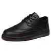 Casual Shoes Herren Leather Britisch -Stil Designer Luxusband Outdoor Moccasins Männer Slaser Sneaker