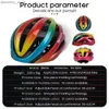 Radsportkappen Masken RNOX Women Bike Helm Cycling MTB Mountain Road Bike Helme Integral erfüllte Stoßdämpfer-Männer Radsportfahrradhelm L48