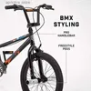 تبديل الدراجات و Hund Kids Bmx Bike Boys and Girls Bicyc الأعمار من 5 إلى 8 سنوات من 18 بوصة عجلات مع عجلات التدريب أو بدون L48