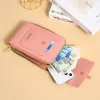 Portefeuilles femmes multifonction tactile sacs de téléphone sacs femelles portefeuille épaule simple portefeuille de grande capacité RFID Antitheft